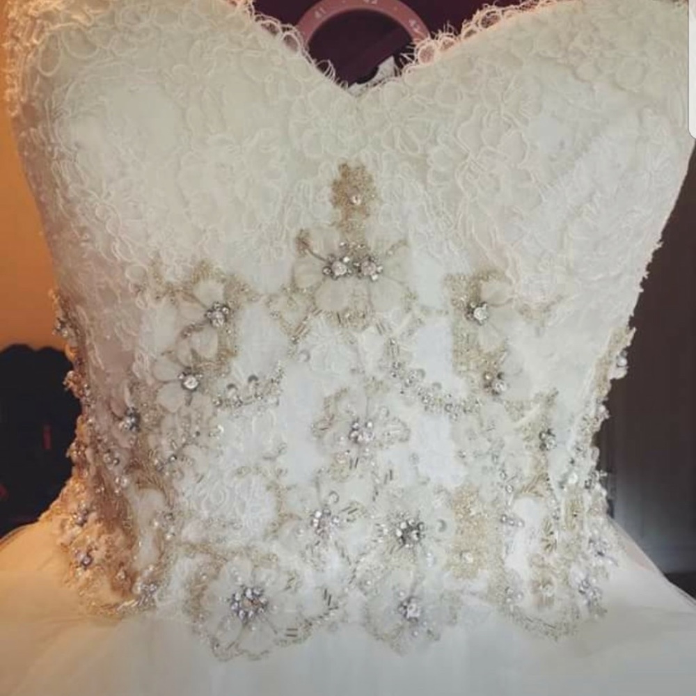 Maggie Sotterro Aracella wedding gown